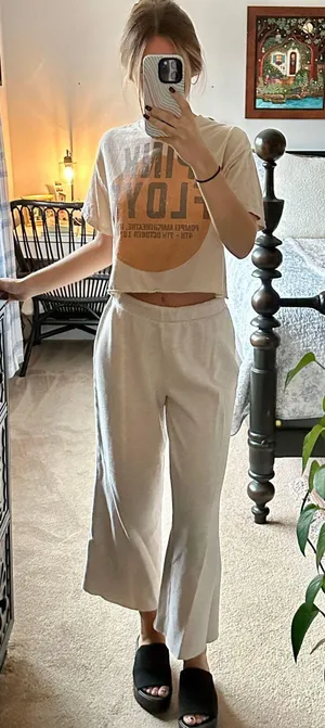 Zara Knit Pants thumbnail 1