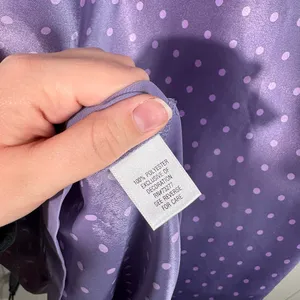Vintage Apt 9 Y2K Purple Silky Babydoll Fit Slip Chemise Night Dress Medium M thumbnail 5