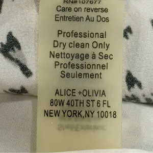 Alice + Olivia Russell Safari Silk Mini Slip Dress XS Animal Print Cocktail Chic thumbnail 10