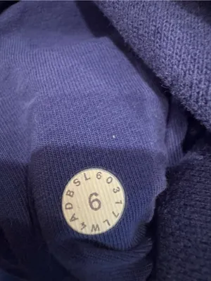 Lululemon Scuba Full-Zip Hoodie Classic Fit - True Navy Blue (Size 6) thumbnail 6
