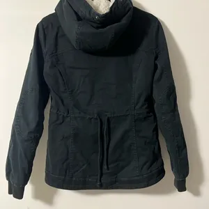 Hollister dark navy Jacket with Logo Patch thumbnail 3