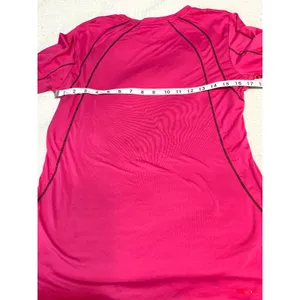 Ariat Tek Long Sleeve Performance Shirt Hot Pink Stretch Athletic Sz M Women's thumbnail 8