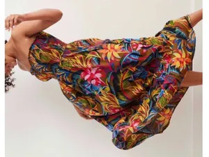Aerie Strapless Smocked Maxi Dress thumbnail 8
