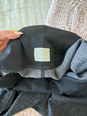 Athleta Black Patterned Leggings thumbnail 5
