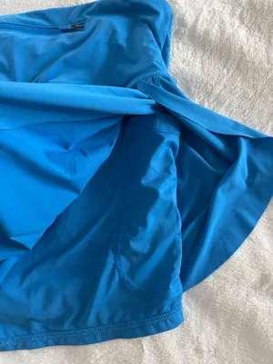 Blue Flowy Athletic Shorts Size XXS thumbnail 3