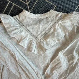 Loft Victorian Revival Ruffle Jacquard Top NWT L Castlecore Whimsigoth Romantic thumbnail 6