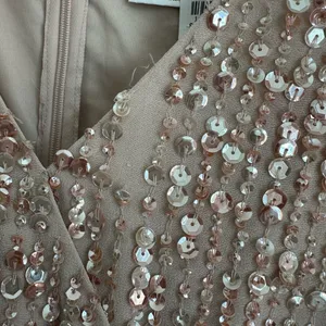 Mac Duggal Sequin Long‎ Puff Sleeve Cocktail Midi thumbnail 11