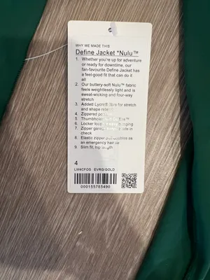Lululemon Define Jacket thumbnail 3