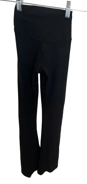 Offline by Aerie Black high rise boot cut‎ leggings size xs thumbnail 1