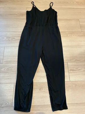 Vuori Women’s Lux Jogger Jumpsuit Black Size XL thumbnail 3