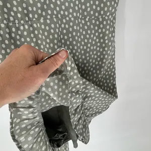 Abercrombie & Fitch Polka Dot Chiffon Ruffle Sleeve Dress thumbnail 7