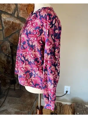 Anthropologie Pilcro “Lucille” Peasant Blouse thumbnail 6