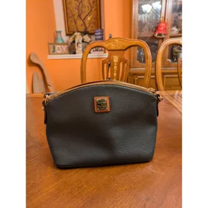 DOONEY & BOURKE Pebbled Grain Crossbody Bag DARK GREY thumbnail 2
