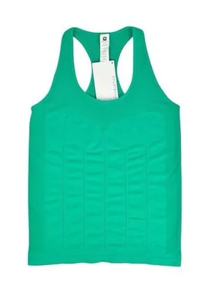 Fabletics Delta‎ Smooth Operator Seamless Tank Top Bright Green Size Large thumbnail 1