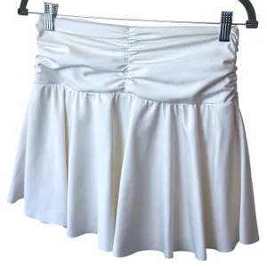 Year of‎ Ours Court Skort White Ruched Athletic Tennis Pickleball Golf Dainty M thumbnail 5