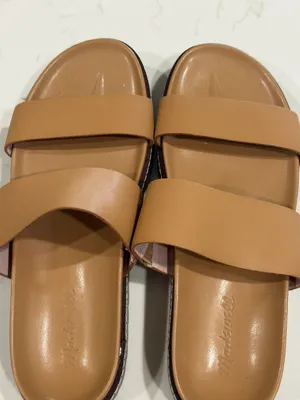 Madewell Women's Preston Sporty Slide Sandal in Desert Camel Women’s Size 8 thumbnail 3