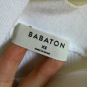 Aritzia Babaton Sculpt Knit Criss Cross Tank White thumbnail 5