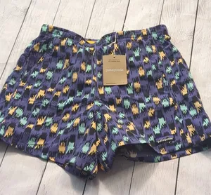 Patagonia intertwined hands perennial blue baggies shorts size XS thumbnail 1