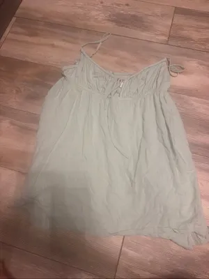 Princess Polly Light Sage Sleeveless Spaghetti Strap Women's dres thumbnail 1