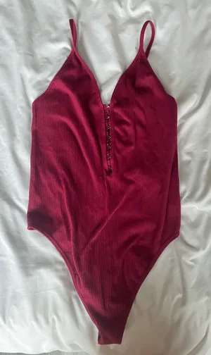 Pink bodysuit Red Size M thumbnail 1