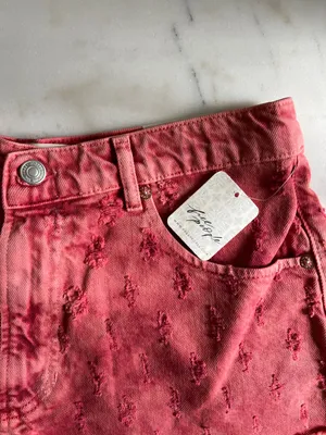Free People We The Free Mixed Emotions Hi Lo Short Dragonfruit Sorbet Pink Rose thumbnail 8