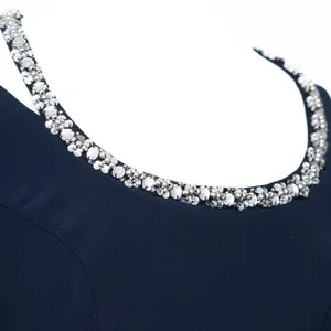 Xscape Crystal Trim Long‎ Sleeve Gown thumbnail 12