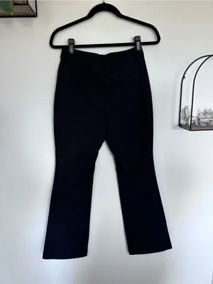 NWT Old Navy Black High Rise Bootcut Stretch Pants Size 0 Petite thumbnail 2
