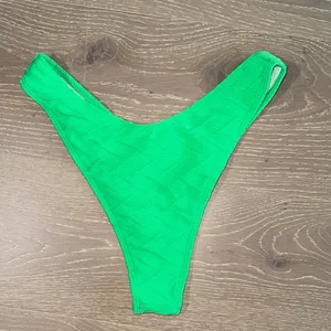SHEIN Green Bandeau Bikini Set size S thumbnail 6