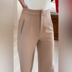 Nasty Gal High Waisted Tailored Wide Leg Dress Pants thumbnail 4