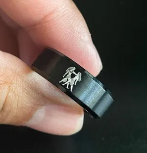 Constellation Gemini ring thumbnail 1