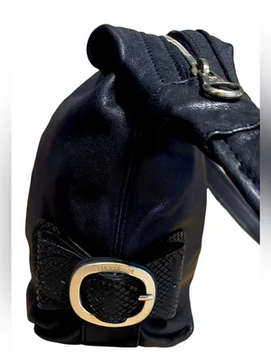 See By Chloe Black Leather Slouchy Shoulder Bag thumbnail 5