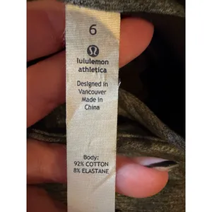 Lululemon‎ Jacket Women 6 Gray Thats A Wrap Heathered Snow Slub Cardigan Jacket thumbnail 11
