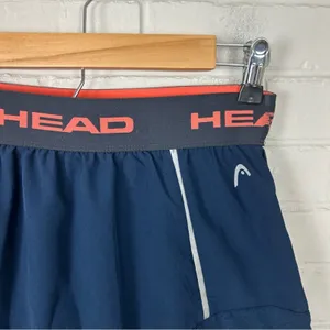 Head Navy Tennis Mini Skort Size S thumbnail 4