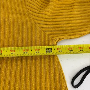 Anthropologie Maeve Chartreuse Ribbed Knit Cowl Neck Sweater Oversized Medium‎ thumbnail 9