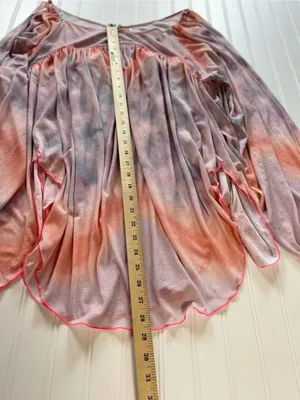 Free People Mystic Tie Dye Tunic Top Pink Lavender Watercolor‎ in Medium thumbnail 8