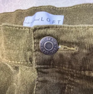 LOFT by Ann Taylor | ladies High Waist Skinny Corduroy Pants. Size: 32/14 thumbnail 4