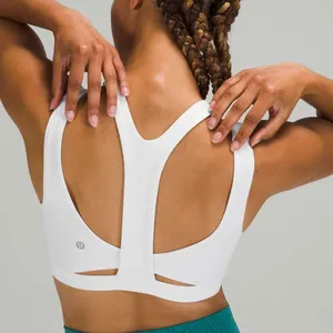 Lululemon‎ All Powered Up Bra White Womens Size 8 High Support Luxtreme Athletic thumbnail 10