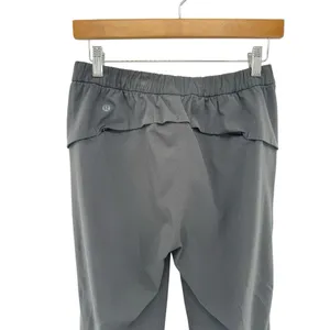 Lululemon Jogger Women's‎ 4 Essential Affinity Mid Rise Pants Black Athleisure thumbnail 6
