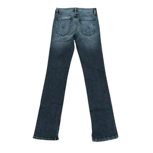 Hudson Nico Mid Rise Straight Inseam Split Black Star Denim‎ Jeans Size 25 NWT thumbnail 3