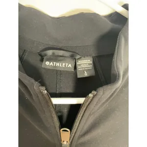 Athleta Black Full‎ Zip Jacket women's size large thumbnail 2
