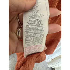 Rip Curl Juniors Rust 100% Cotton Crinkle Gauze Spaghetti Strap Dress XS thumbnail 5