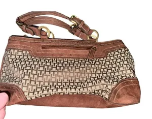 TOMMY HILFIGER Vintage Y2K Shoulder Purse, Excellent Pre-owned Condition thumbnail 1