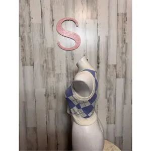 Hollister Argyle Cream with Blue Diamond thumbnail 5