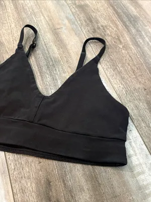 Pact Organic- Wireless Bralette - Black Small thumbnail 5
