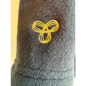 Golden by Aritzia Polartec Fleece Shorts Black Womens XS 119280 Tna Logo‎ thumbnail 3