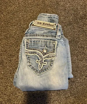 Rock Rival Jeans Size 24 thumbnail 2
