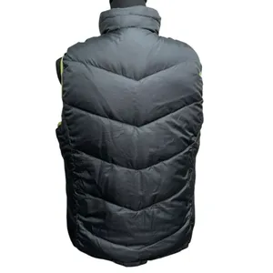 LL Bean Women M Quilted Reversible Goose Down Cold Weather Green Puffer Vest‎ thumbnail 3