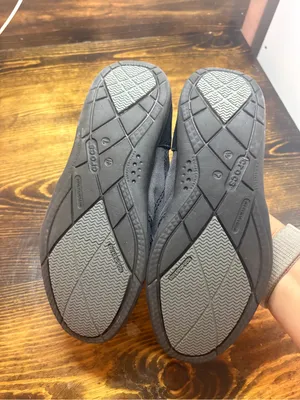 Crocs Black And Gray Mules Women Size 7 thumbnail 6