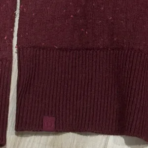 Lululemon Ombre Knit Textured Turtleneck Red Merlot Carnation Red Women’s 8 thumbnail 4