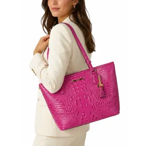 Brahmin Medium Asher Melbourne Tote Bag Shoulder Bag Pink thumbnail 2